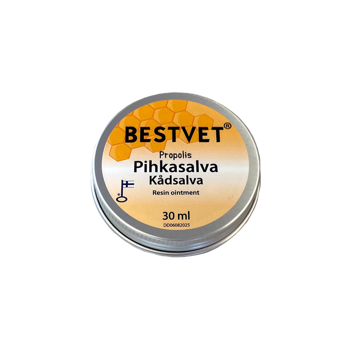 BESTVET Pihkasalva, 100% luonnontuote eläimen ihonhoitoon.